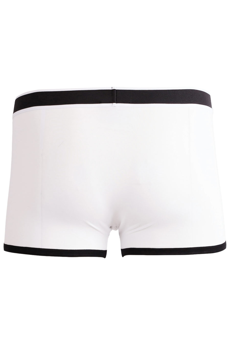Conjunto de dois boxers brancos com logótipo na cintura - fe89fea661083aa9023fa2e6e451382a0a6ac609