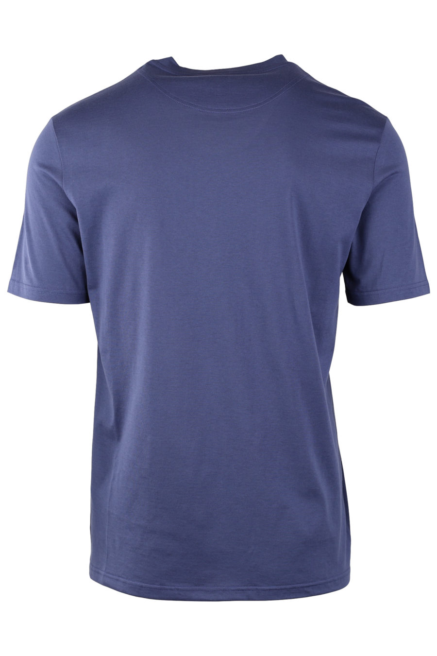 Camiseta interior azul con logo blanco bordado - 0071ef4f6645bf4deb82a233d8e025d25c5bb87d