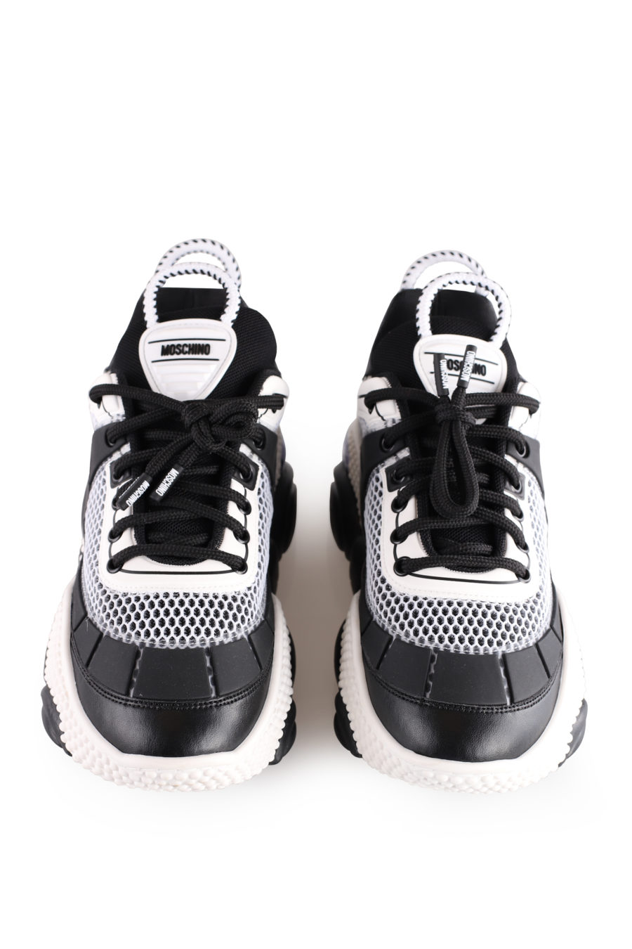 Bubble Teddy" black and white trainers - 088c087c972016af3c5c610ae8ee42ae96b66df0