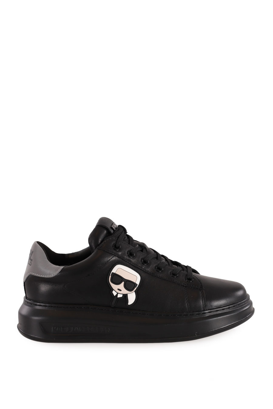 Zapatillas negras con logotipo 3D "Karl" - 0b058ade109534128149dc8207e7926ebc7cd3e1