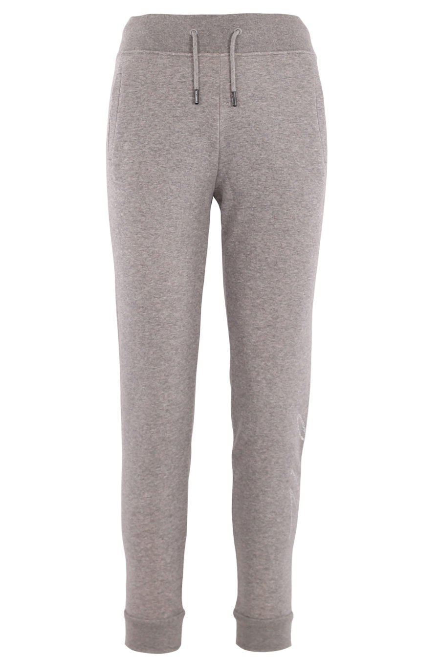 Tracksuit bottoms grey with crystals logo - 113d33ed1b668cc5046aecf98f171847e5a36661