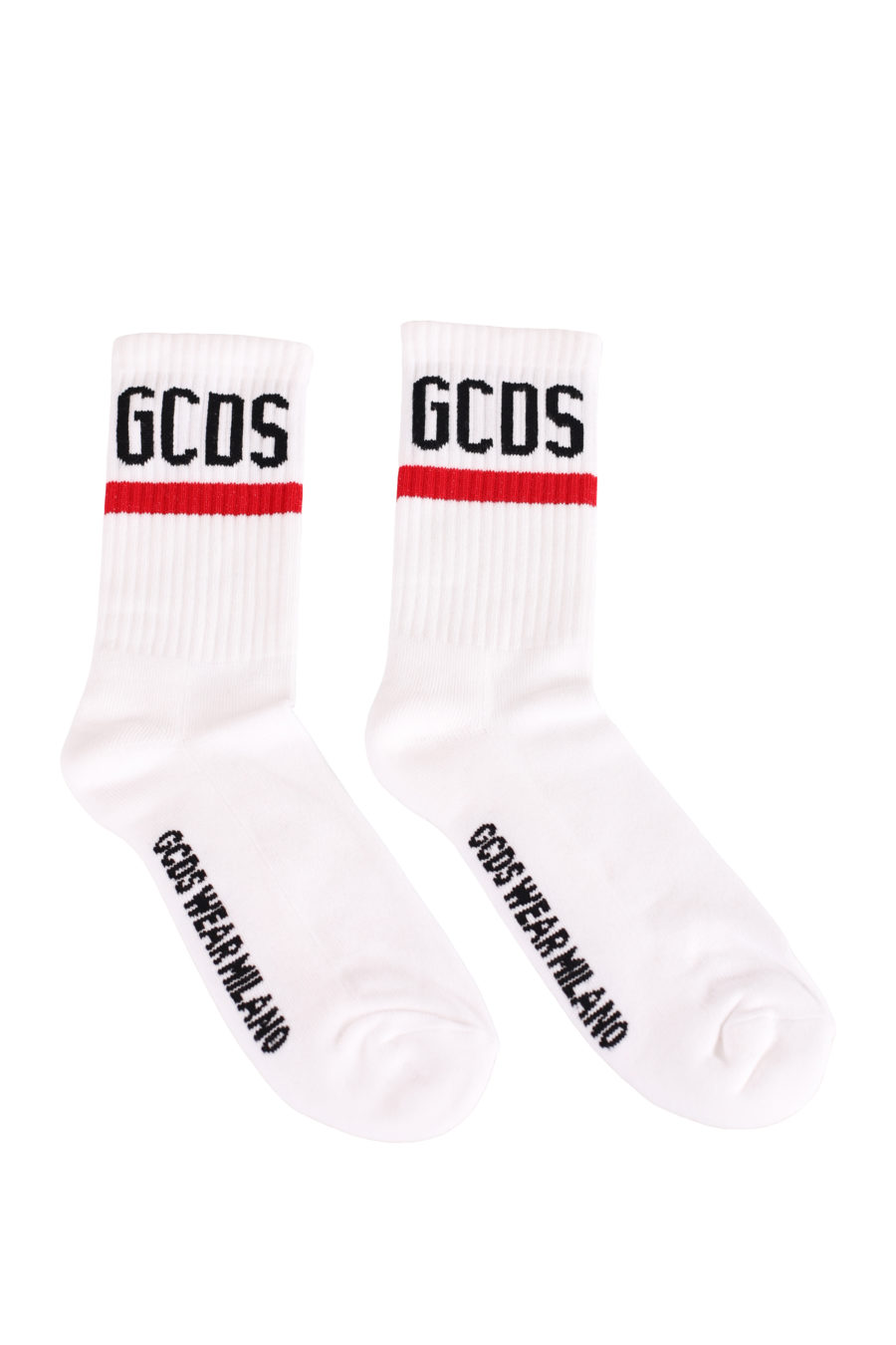 White high socks with black logo - 190cc763c6ae438d51c2c28f4b0036fc13ba7704