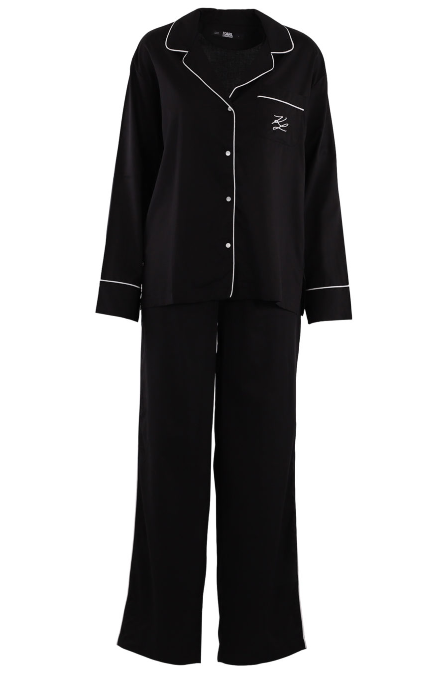 Conjunto de pijama de color negro - 27b2196e6f7838fc58feddf2426c34a7319ad688