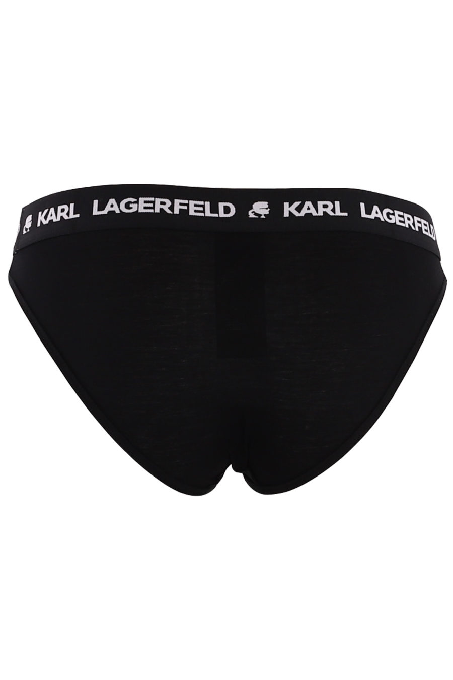 Pack of two black knickers with logo - 309e2642f8122bc7055766379e6358c3666ea5a7