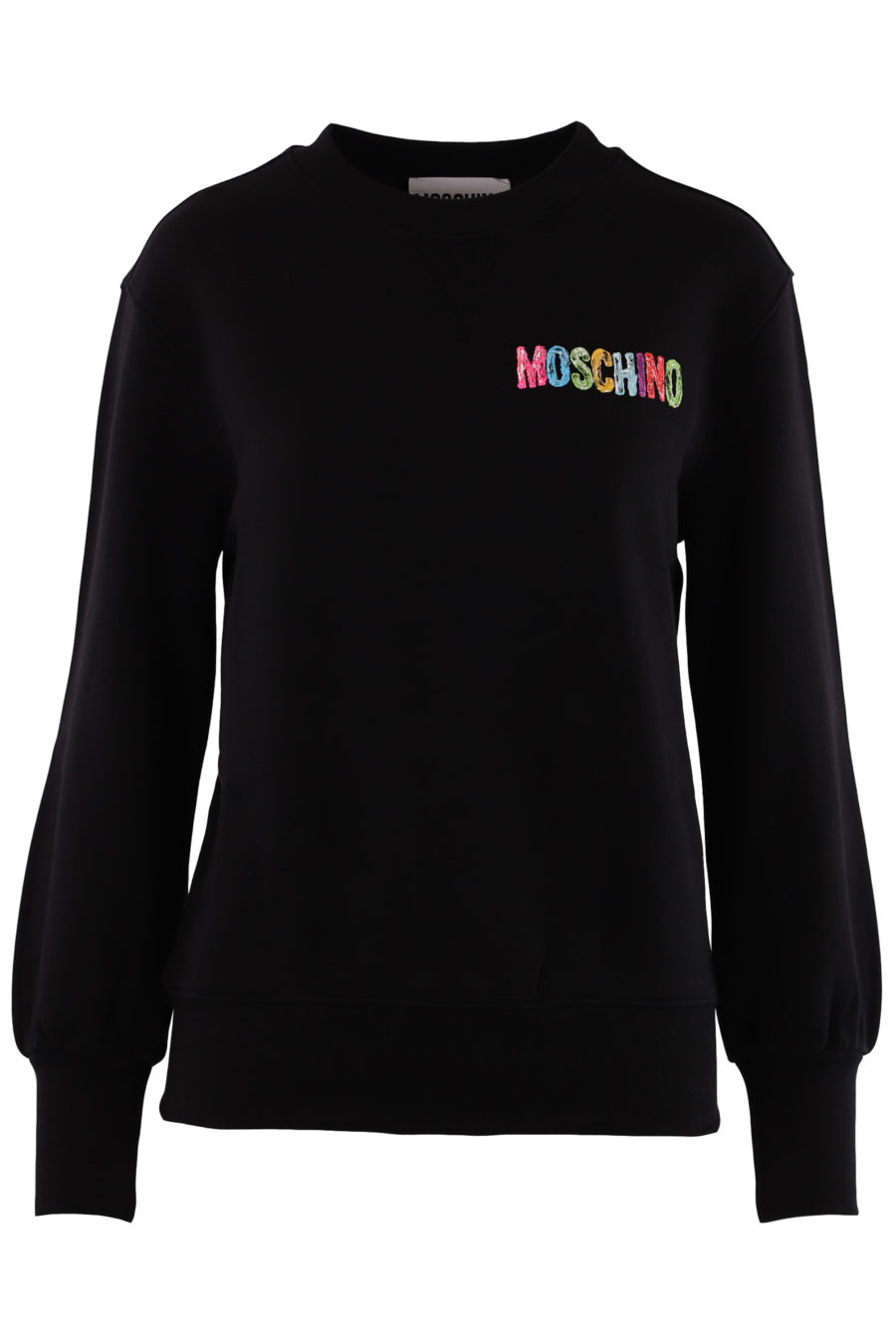 Schwarzes Sweatshirt mit mehrfarbigem Logo - 31d3bca3b5ae119295bf83d91097a5ba7b43e88d