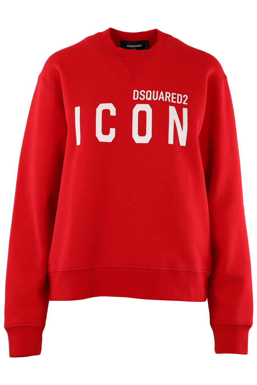 Rotes Sweatshirt mit weißem "Icon"-Logo - 3f7cef8f3380f2b29744d5cca9afb0b1dedb44cf