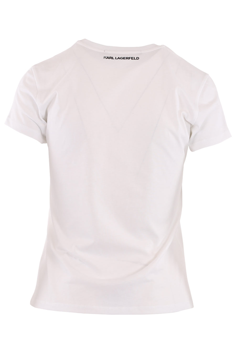 Camiseta blanca con "Choupette" - 486504977126b86bfd9d9eb5714e3b2aa5d31ad9