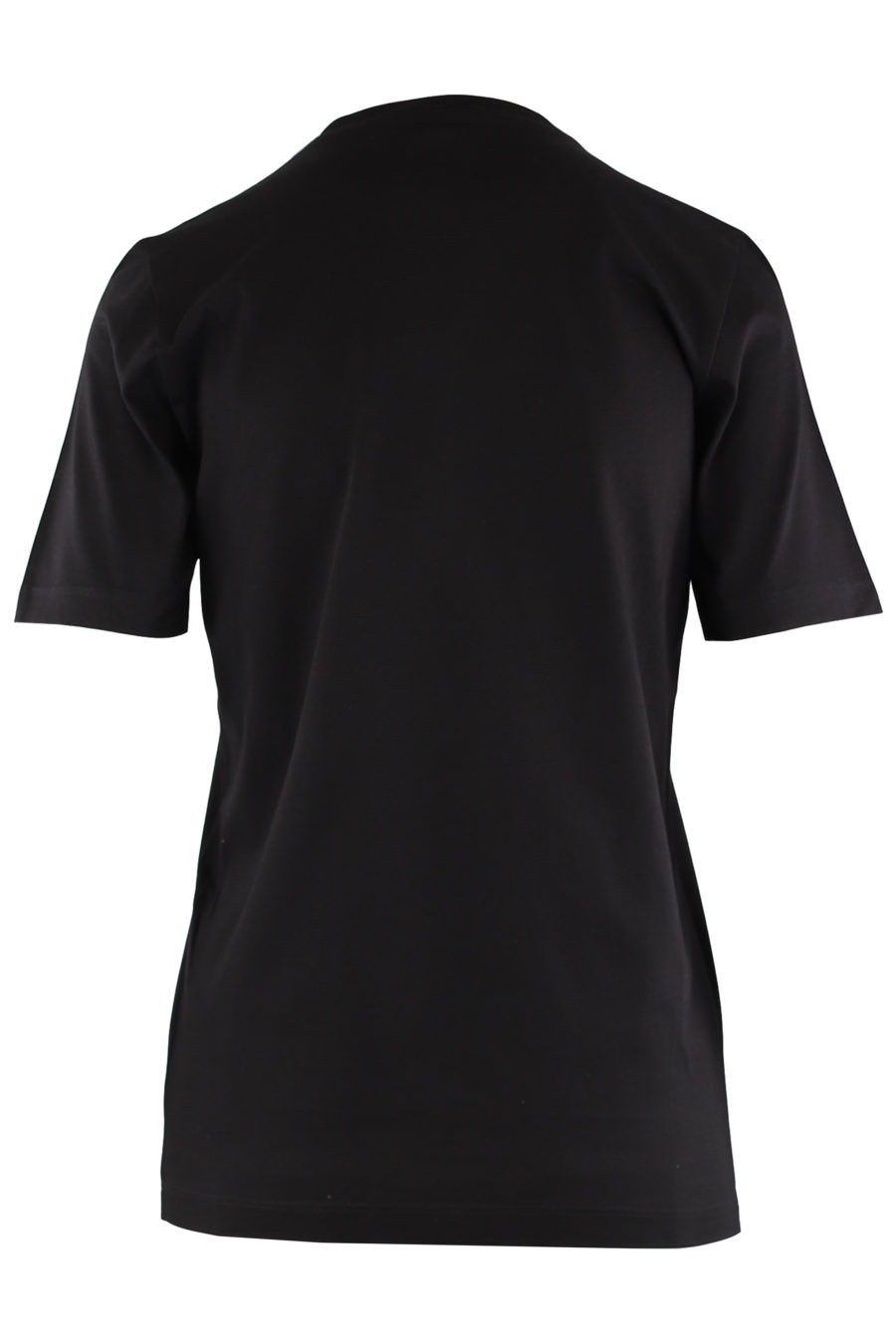 T-shirt noir avec logo "Icon" blanc - 7043bc1b1dd0ecefbc0909d7519165b0203d5266