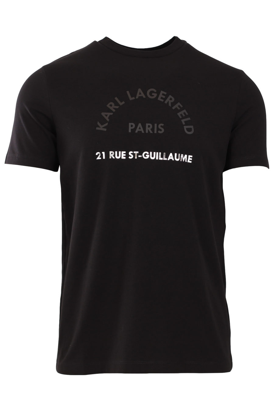 Schwarzes T-Shirt mit Logodruck - c581ca9607b5c0c60fb18241a3fd01fc864c04e8