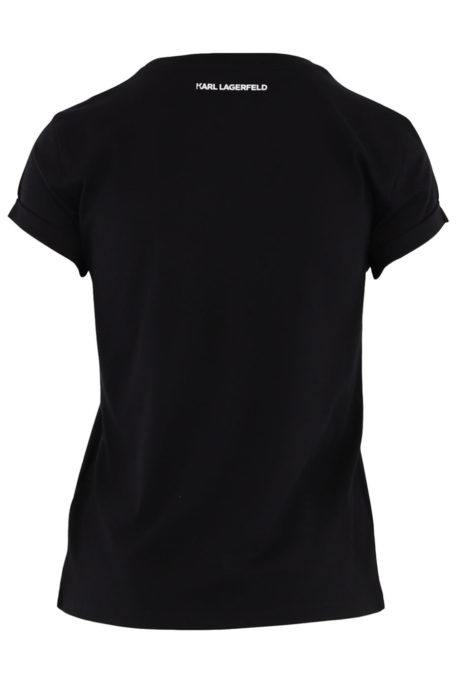 Camiseta negra con bolsillo y logo - cd77085dba12c787658b64250abb9bce94ebd104