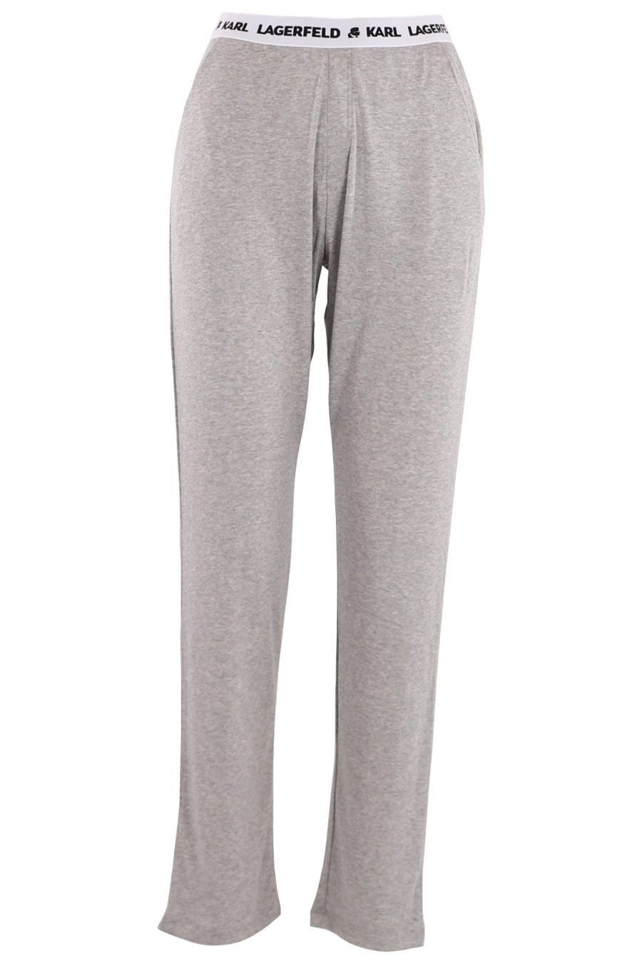 Grey unisex trousers with logo - e9cde30eef31c4e5fa9af2a675484821613f5af6a4