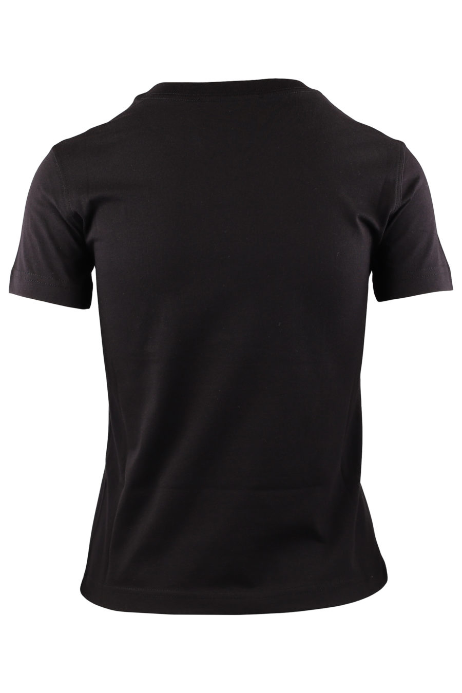 Schwarzes T-Shirt mit mehrfarbigem Logo - f6bc7b034cd89d2363ce91a07b7a01ba3b0d21c8 2