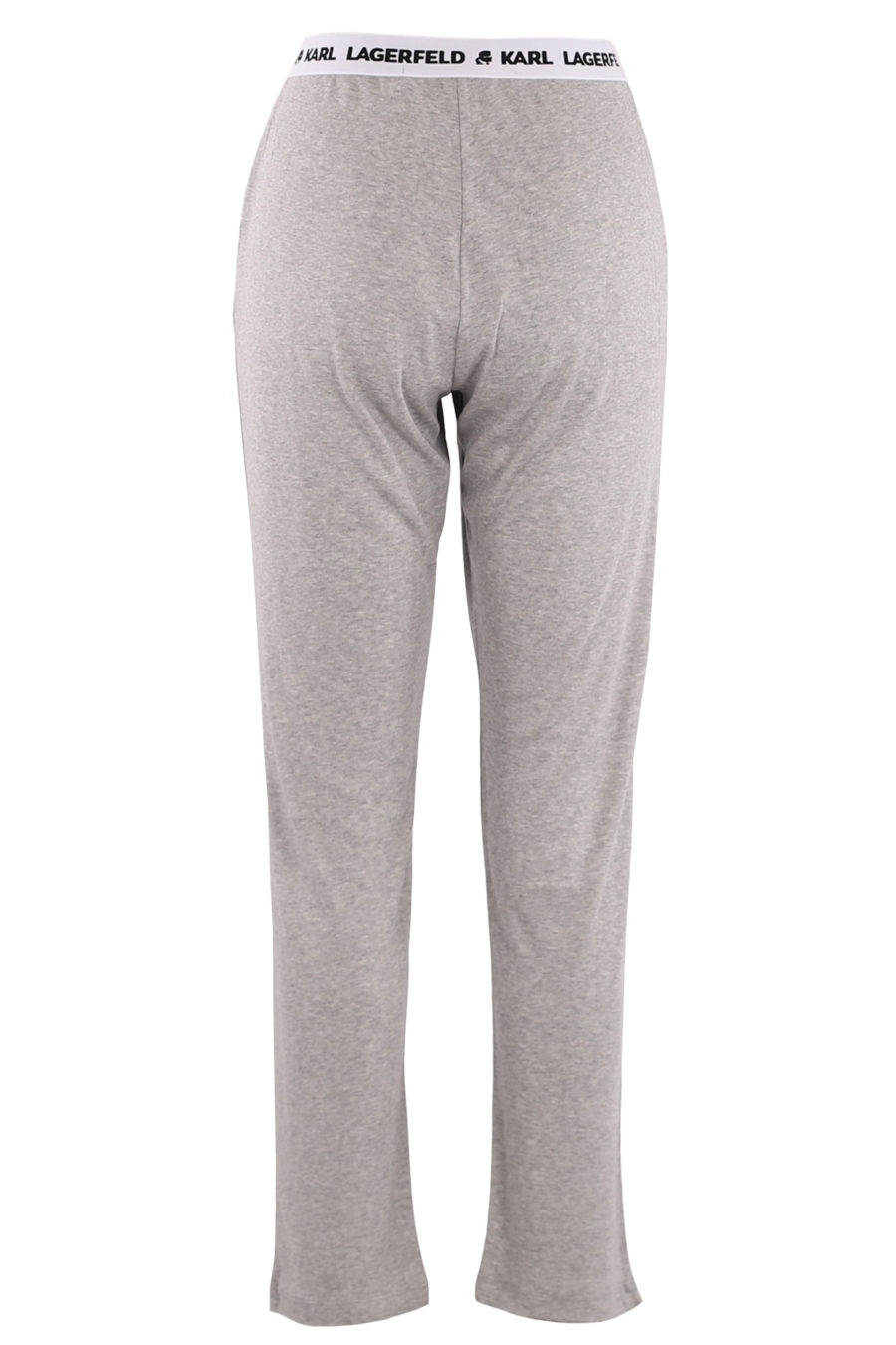 Pantalón unisex de color gris con logotipo - fe3f909997a74e1cd20c17cb718a6e92aae0ec70