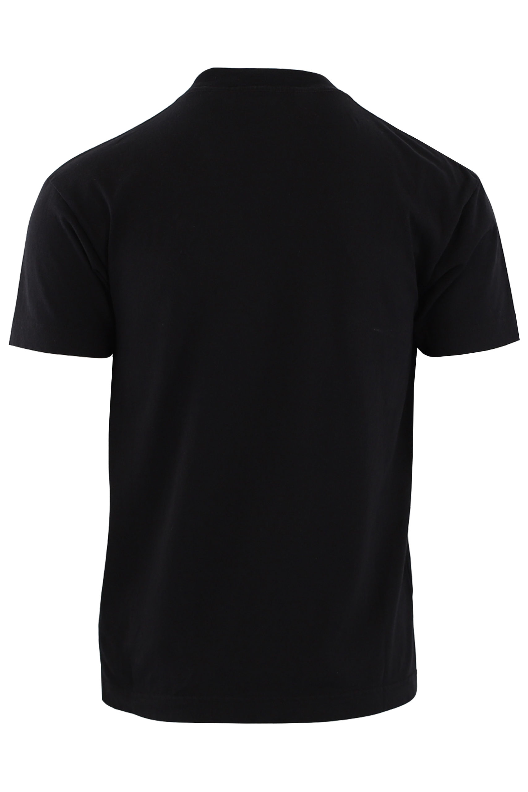 Palm Angels - Camiseta negra con motivo oso Spray - BLS Fashion