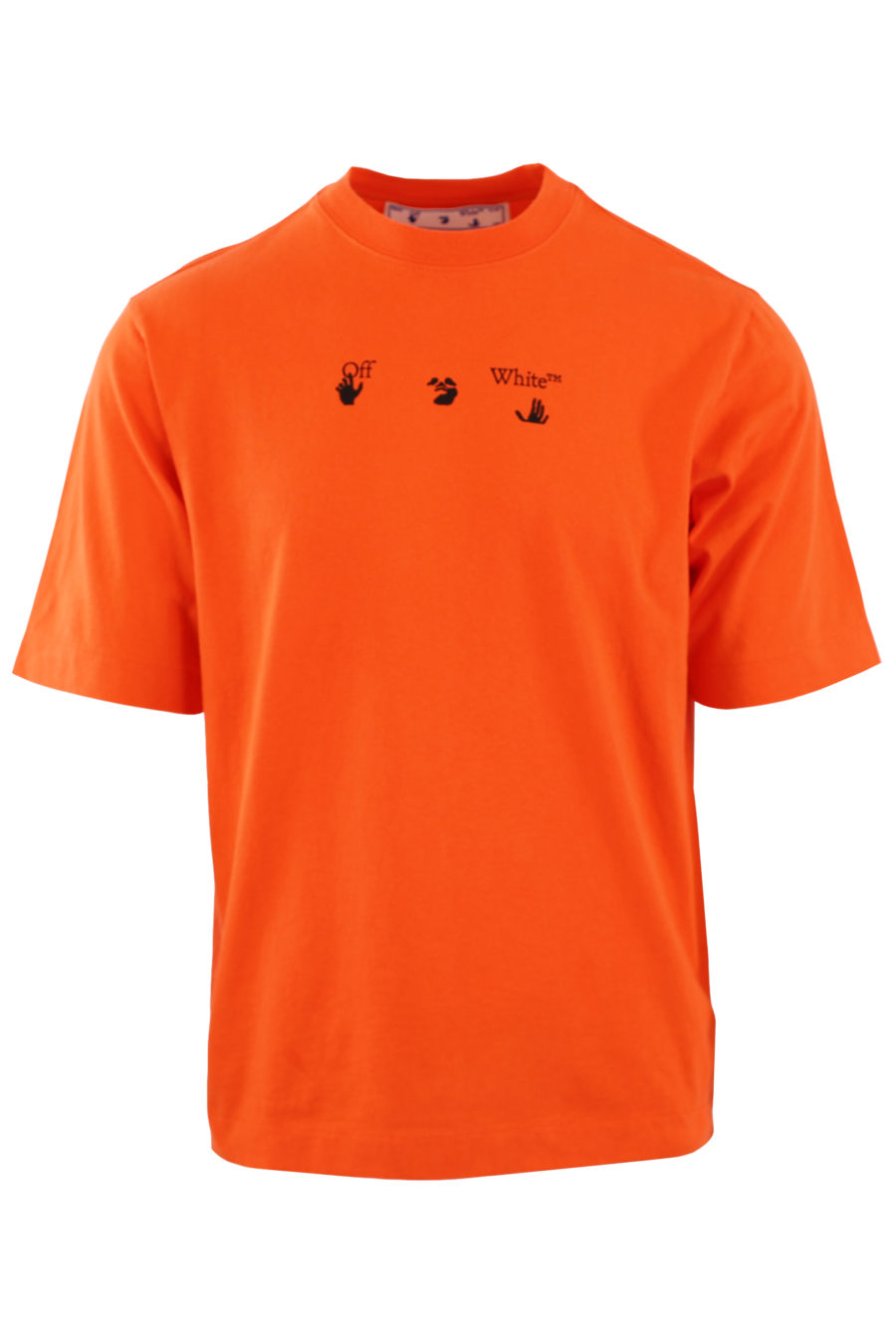 Camiseta naranja con logo bordado "Arrows" - IMG1 9208