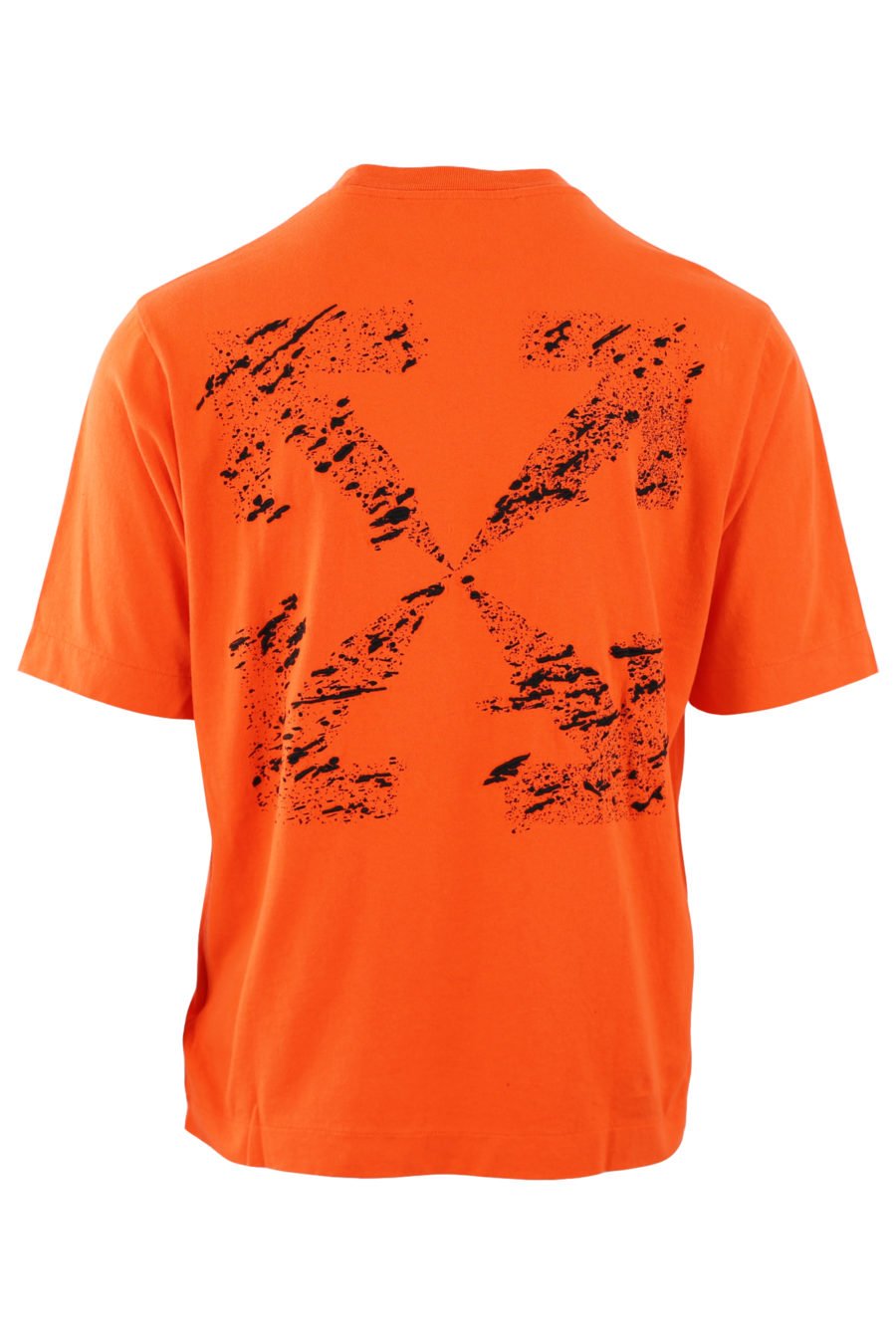Camiseta naranja con logo bordado "Arrows" - IMG1 9209