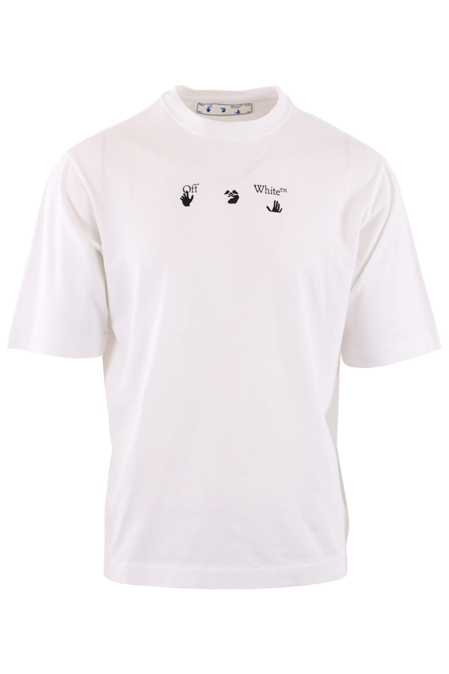 Camiseta blanca con logo bordado "Arrows" - IMG1 9237