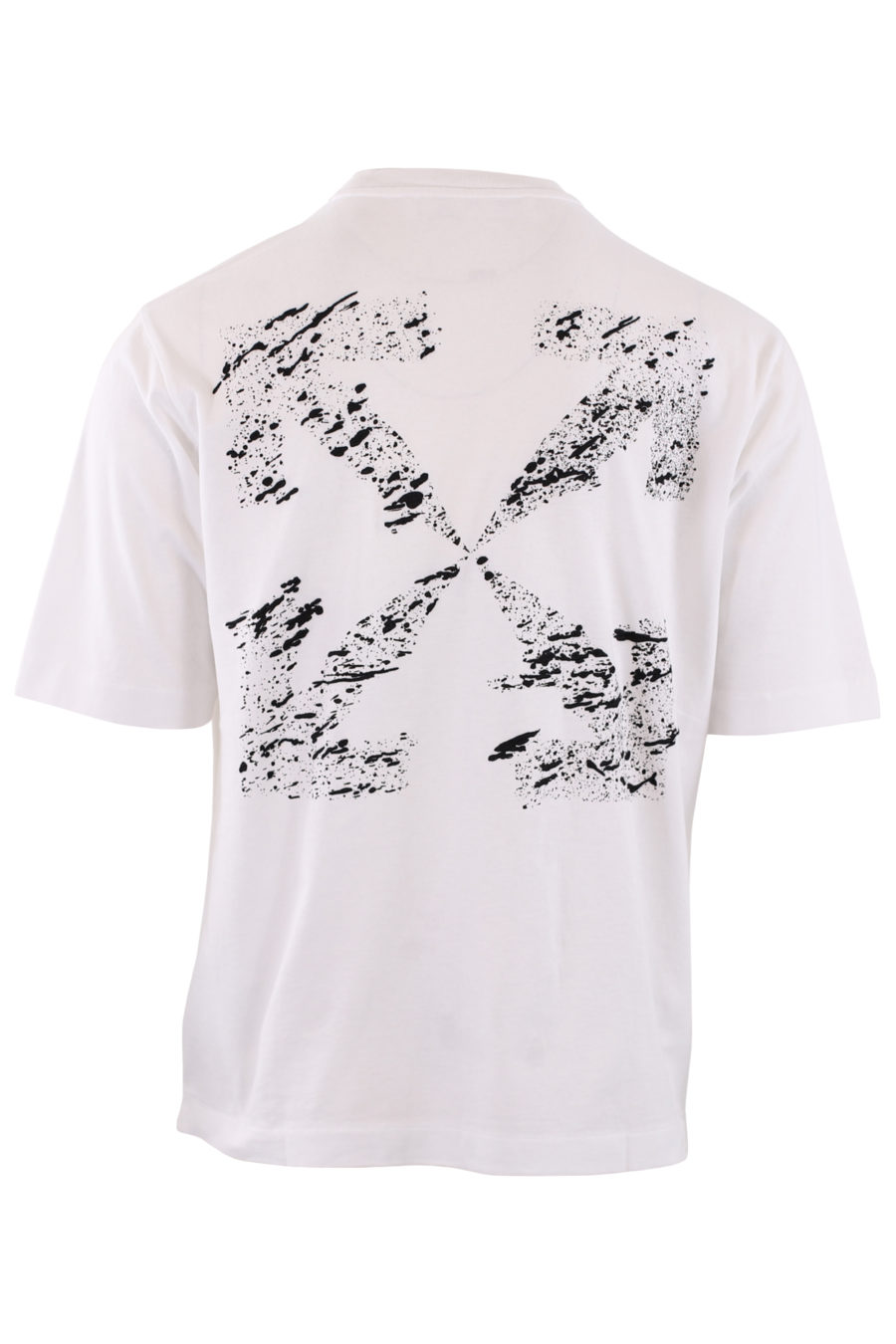 Camiseta blanca con logo bordado "Arrows" - IMG1 9238