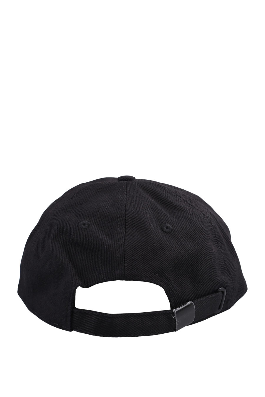 Gorra negra con logo bordado blanco - IMG 0922