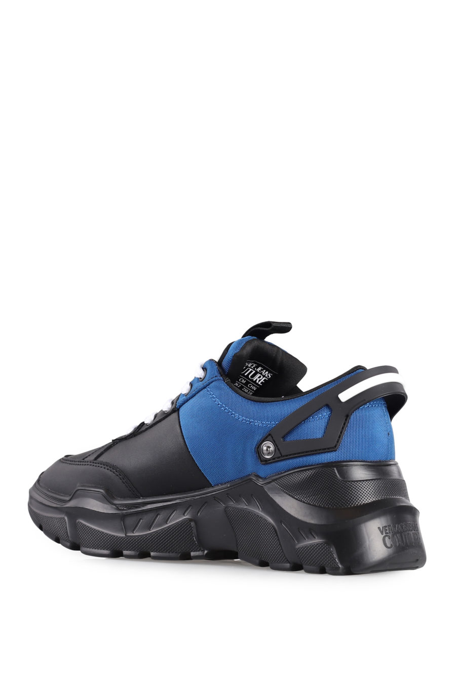 Zapatillas "Speedtrack" de color negro y azul - IMG 1024