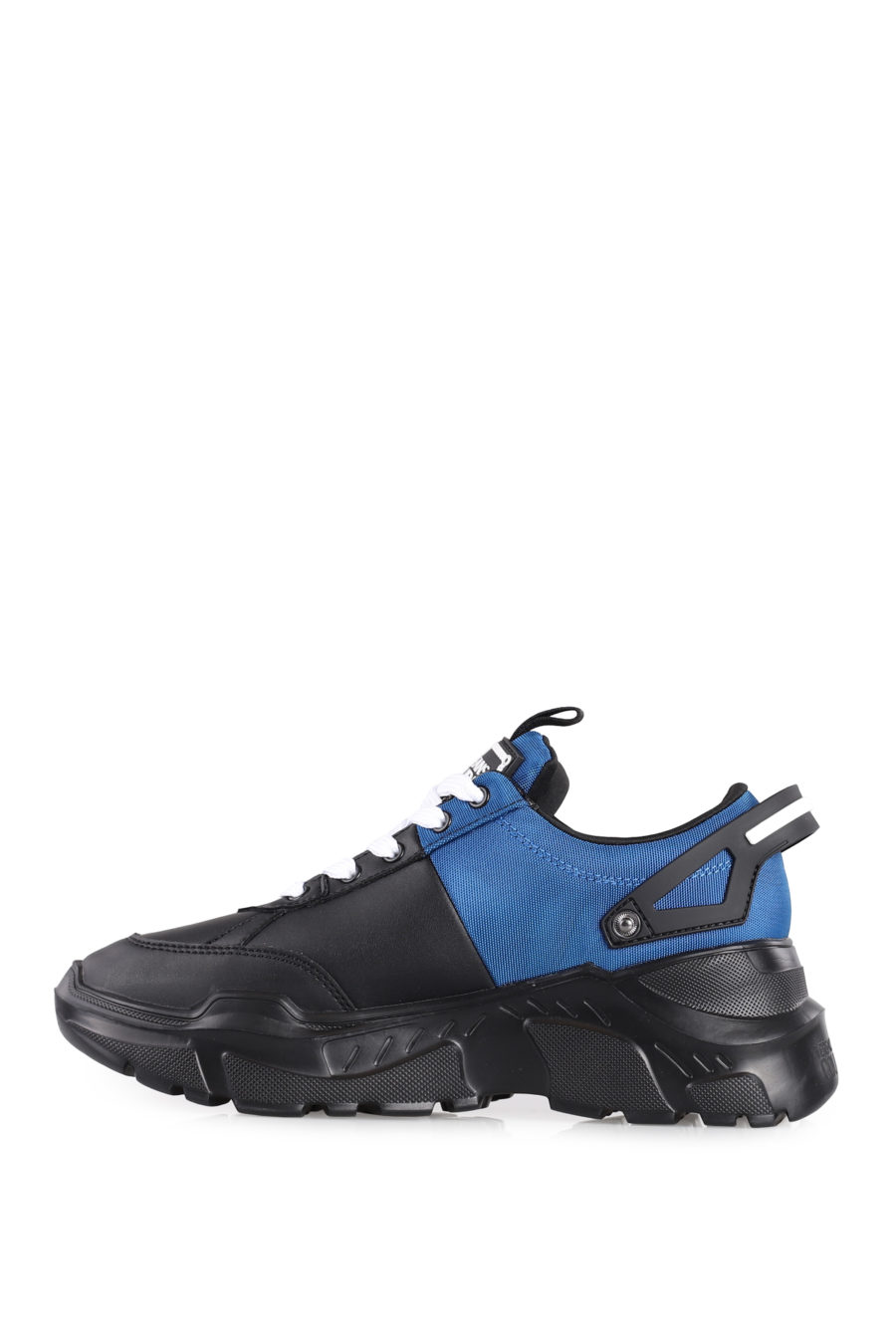 Zapatillas "Speedtrack" de color negro y azul - IMG 1025