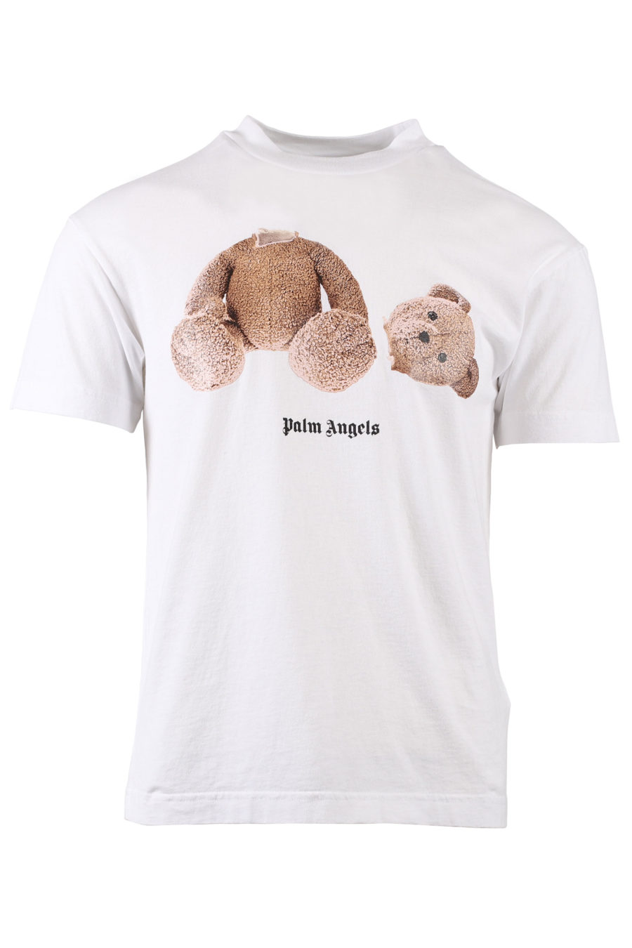 White T-shirt with bear and logo on the back - IMG 1352 m