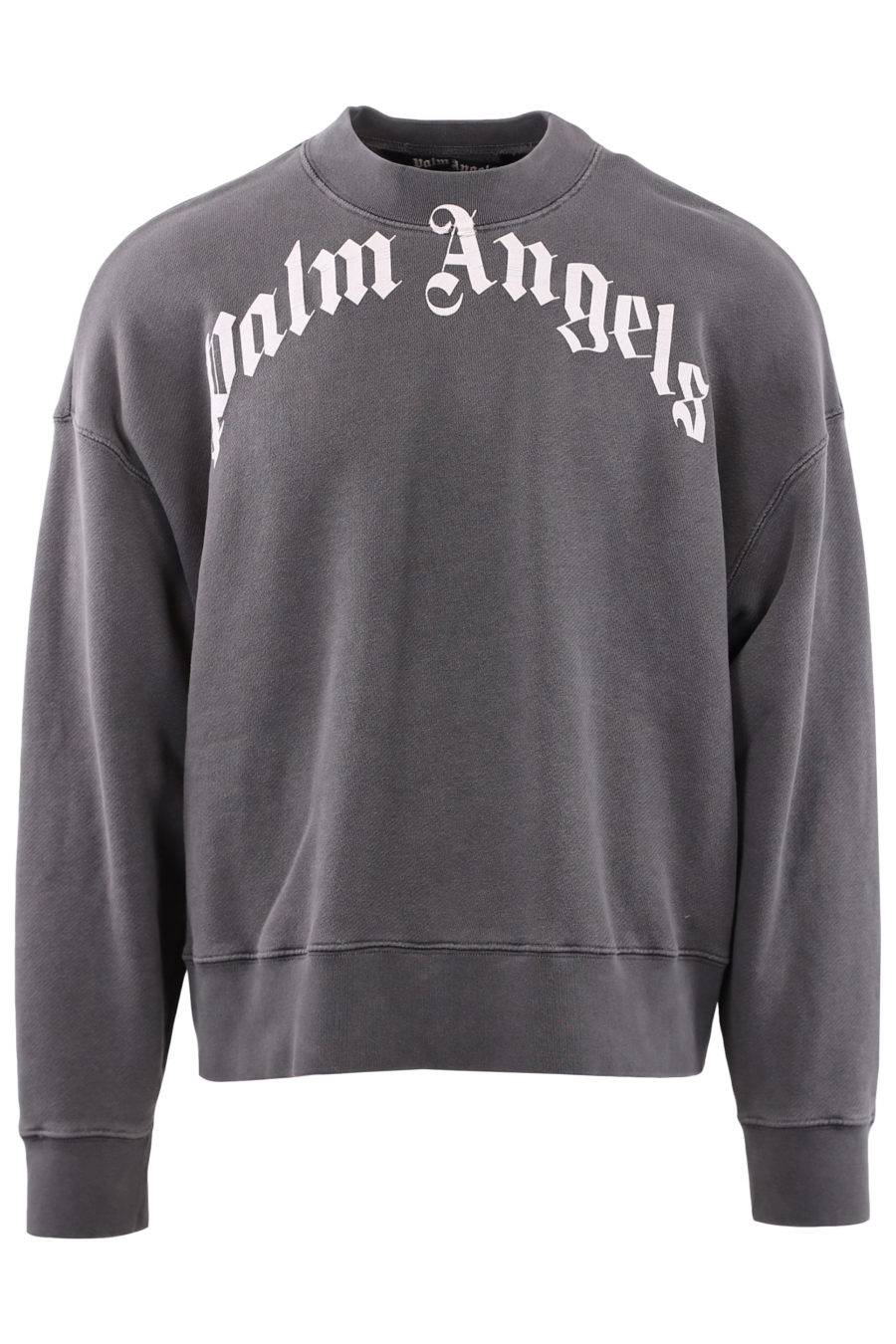 Graues Sweatshirt mit Markenlogo - IMG 7177