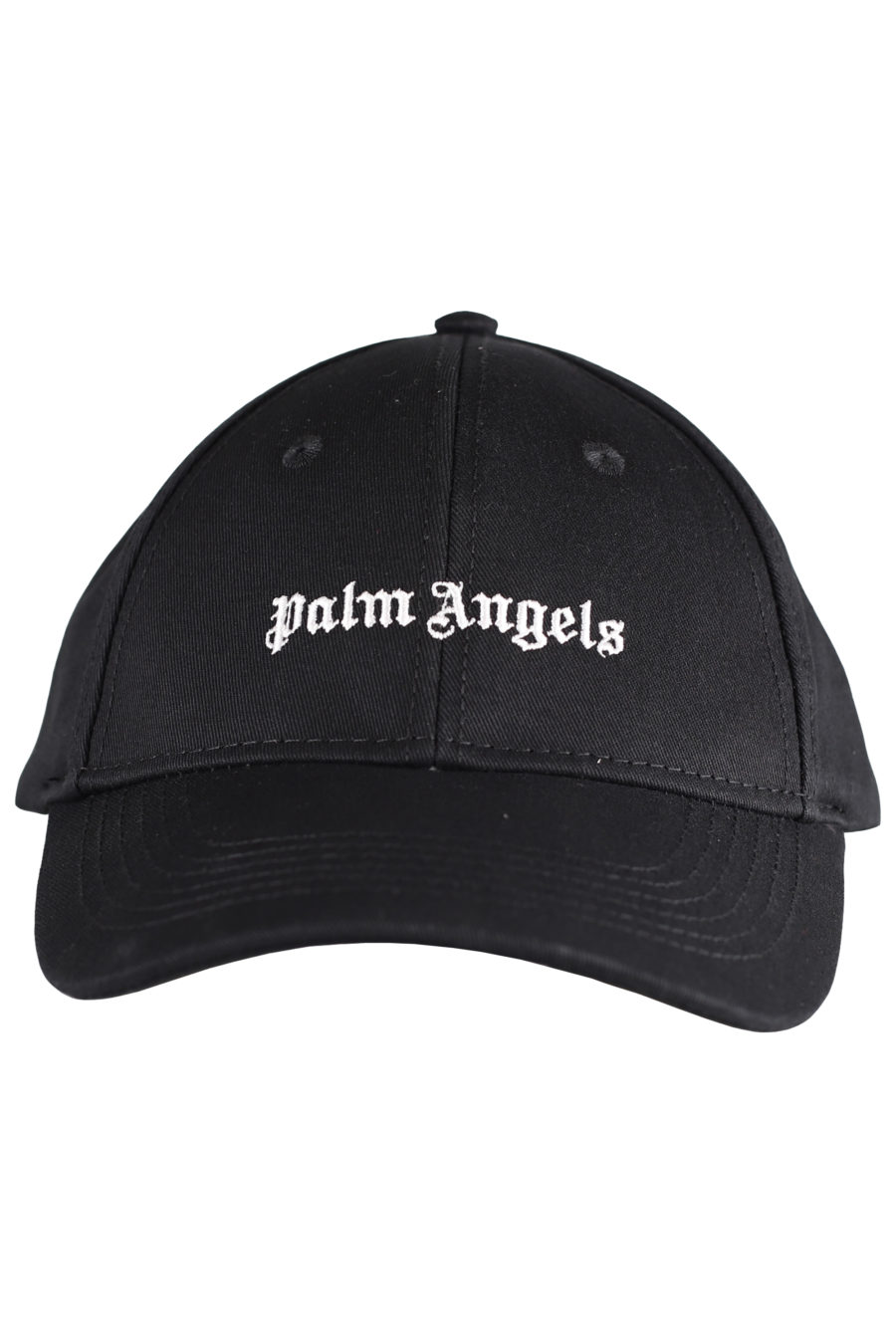 Gorra negra con logo en blanco - IMG 7283