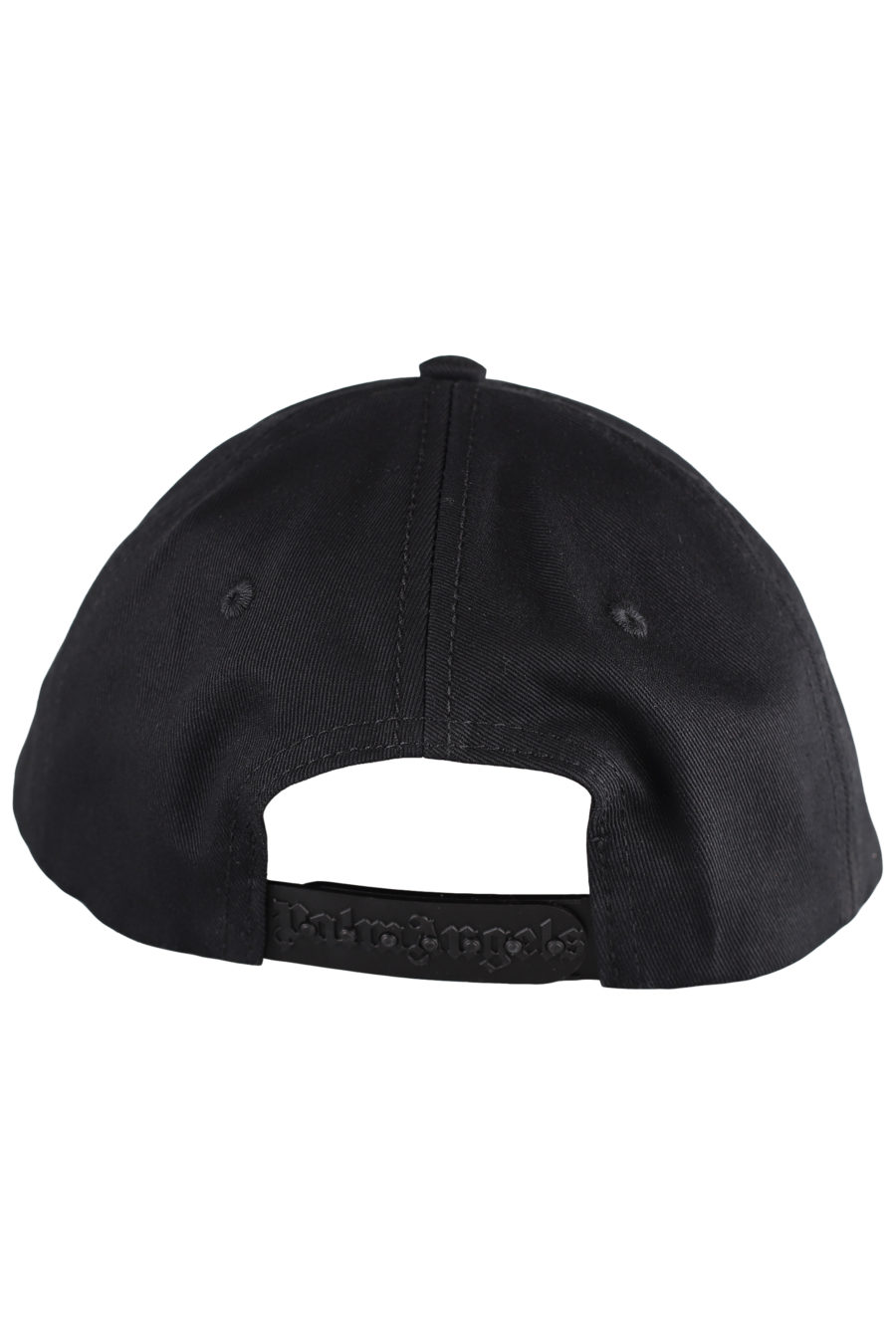 Gorra negra con logo en blanco - IMG 7287
