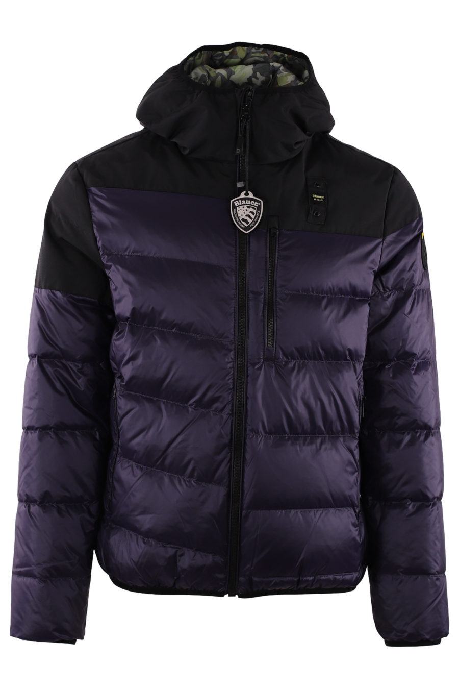 Reversible dark purple reversible jacket - IMG 9423