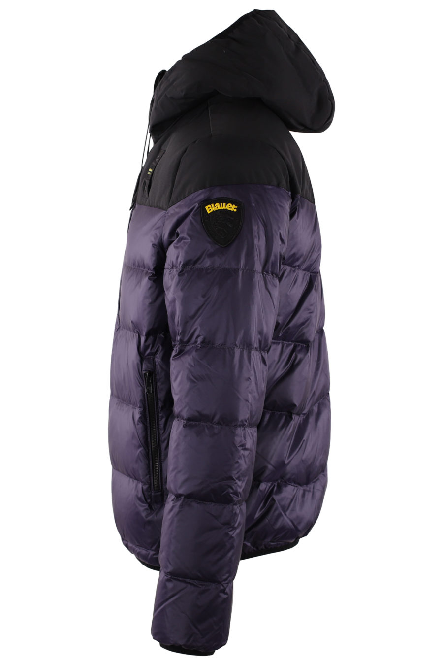 Reversible dark purple reversible jacket - IMG 9424