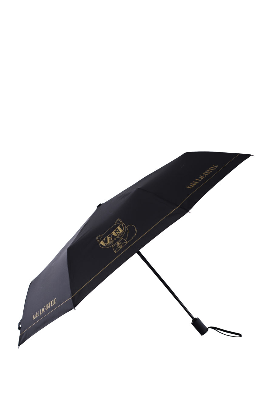 Paraguas color negro con logotipo "Karl" - IMG 0105