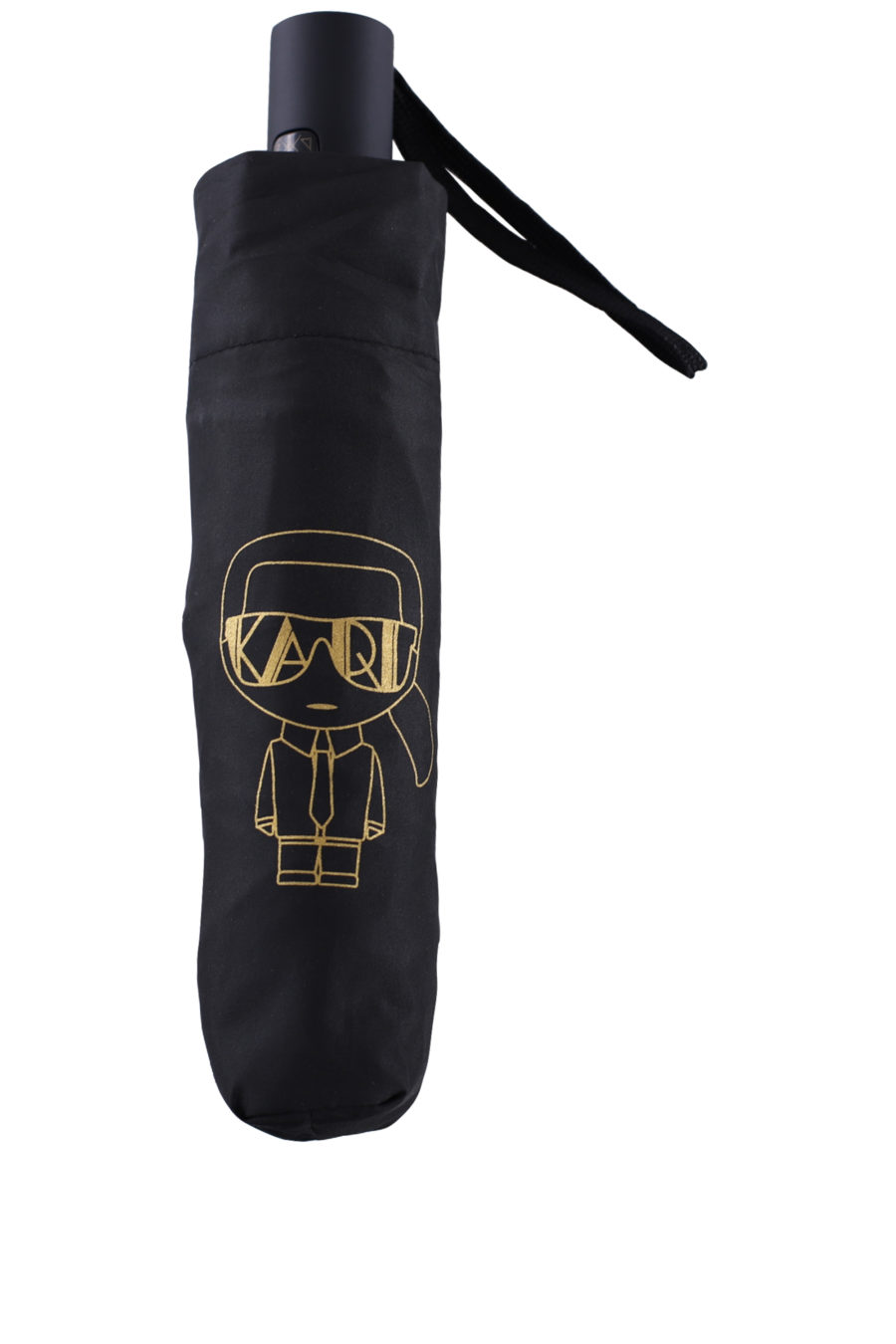Paraguas color negro con logotipo "Karl" - IMG 0121