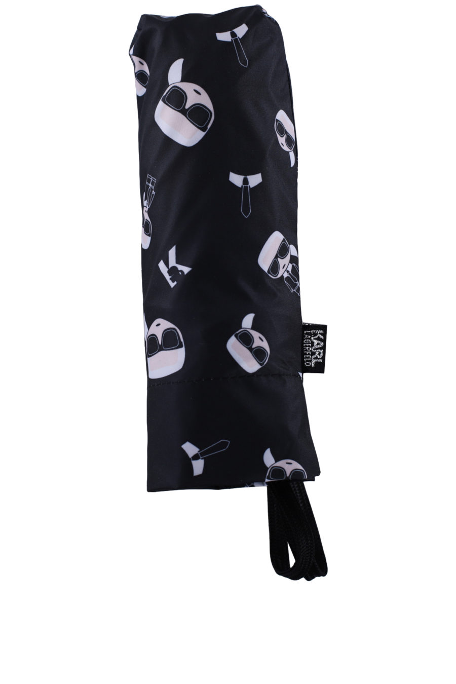 Paraguas color negro con patrón de la marca - IMG 0135