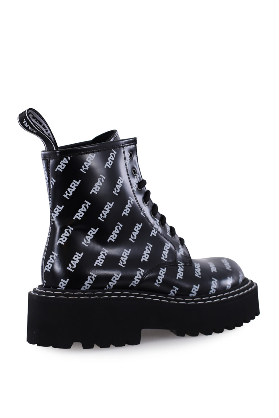 Black ankle boots with multiple logo - IMG 0179