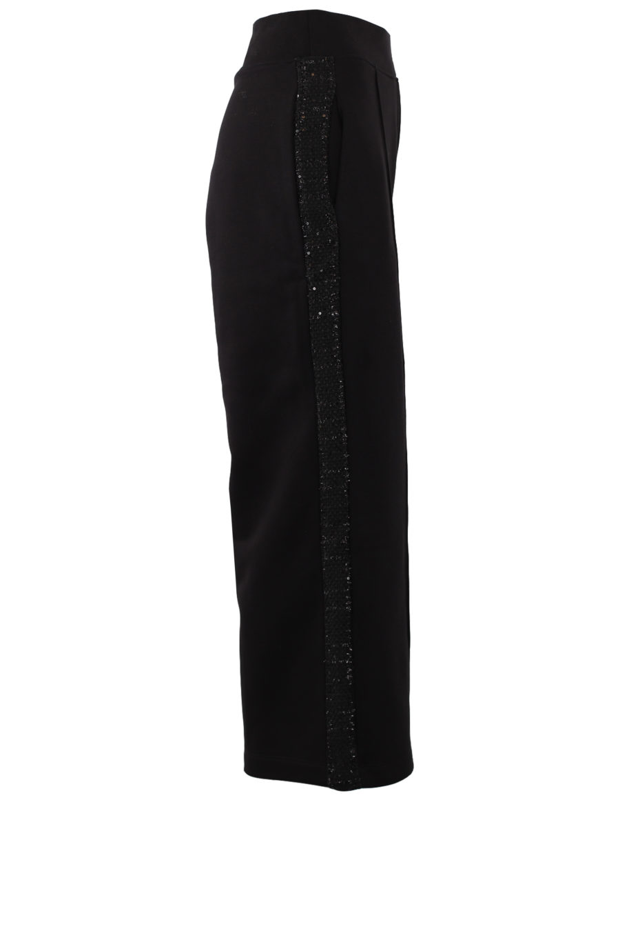 Pantalon noir avec ruban bouclé - IMG 0374