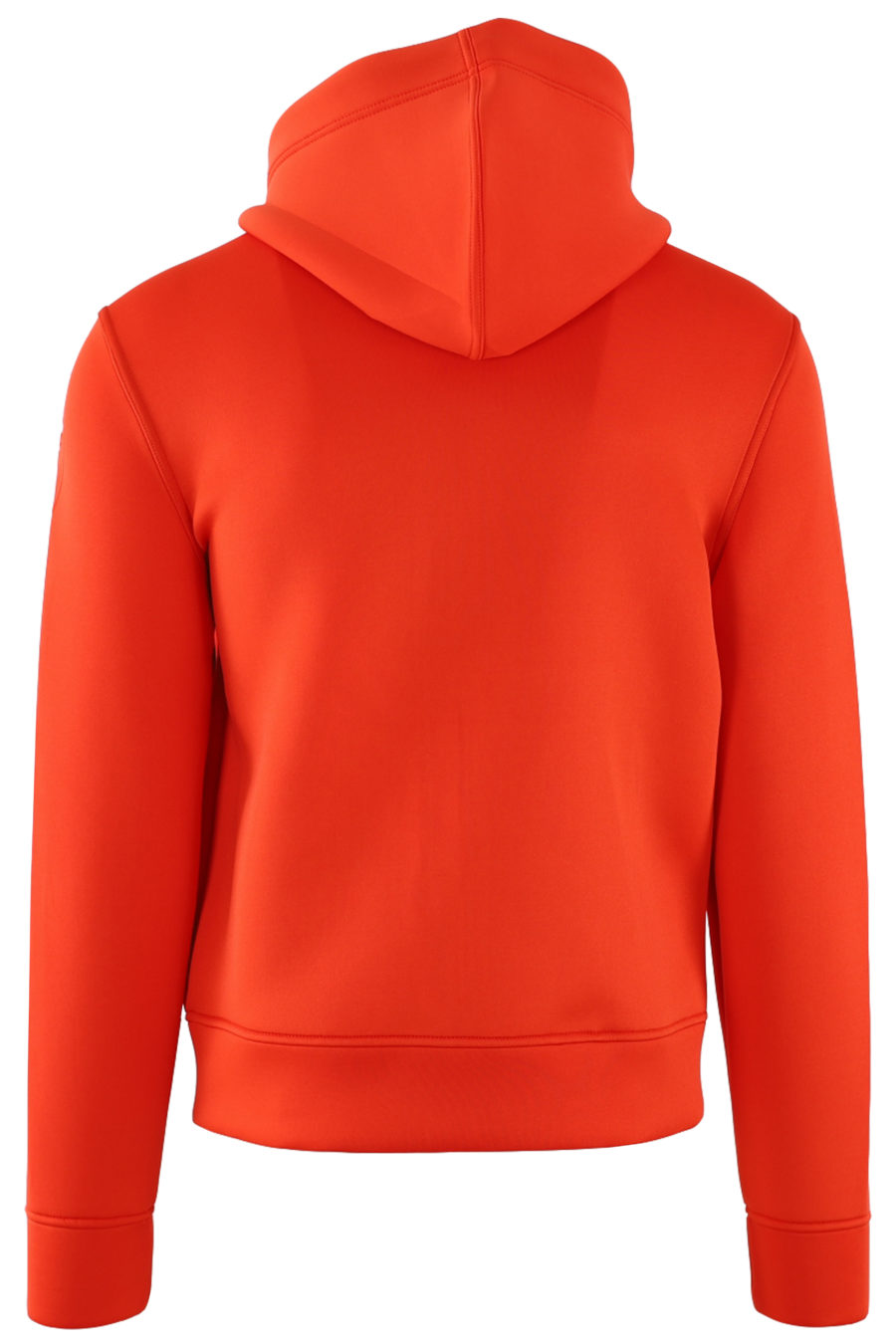 Camisola de neoprene laranja com capuz e fecho de correr - IMG 0511