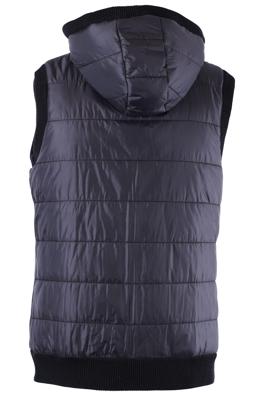 Reversible black knitted waistcoat - IMG 0554