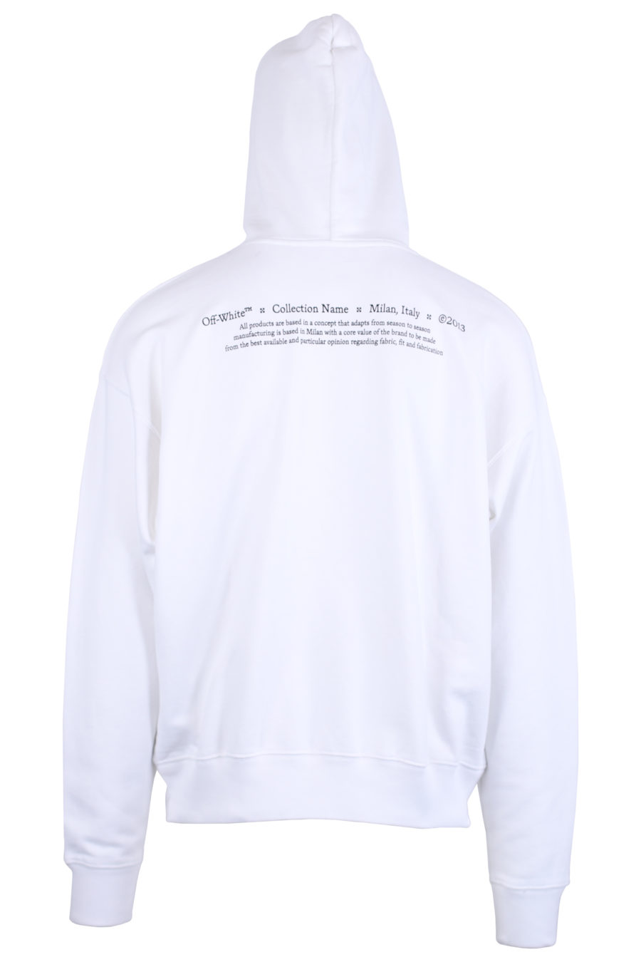 White hooded sweatshirt with photo print - IMG 0632