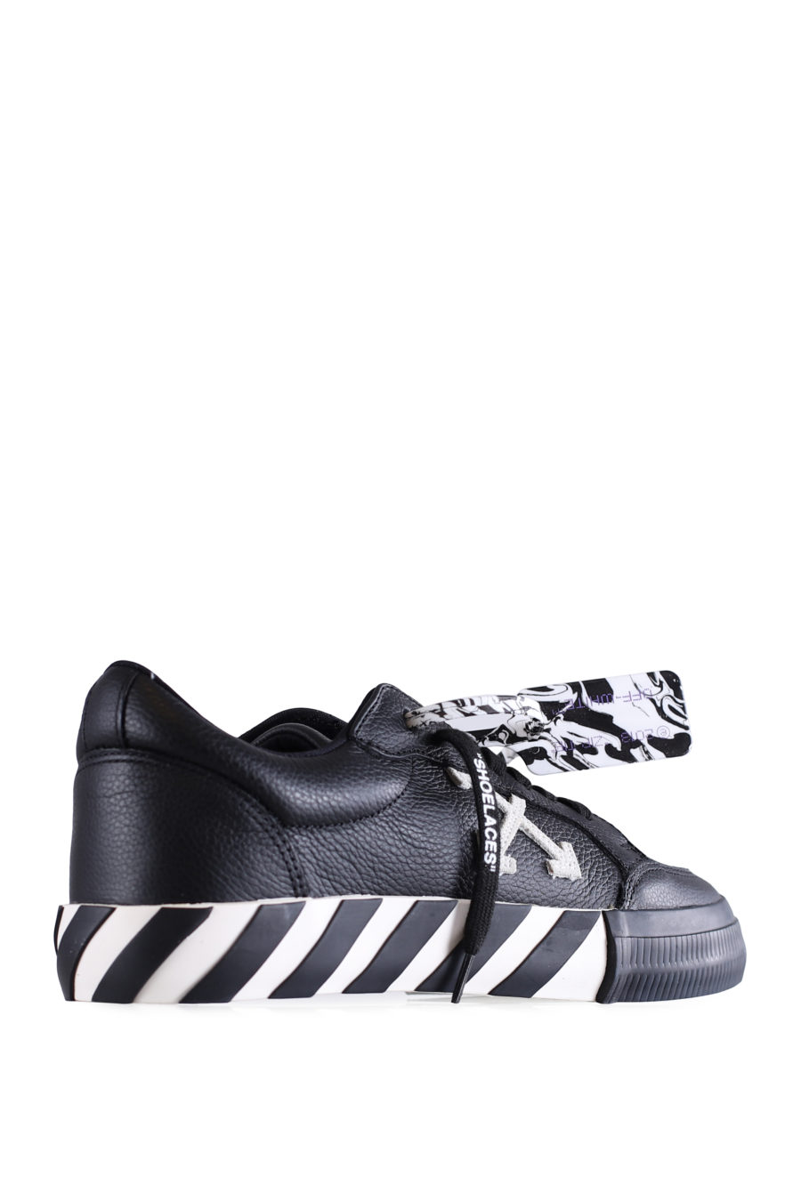 Zapatillas negras "Vulcanized" de cuero - IMG 0662