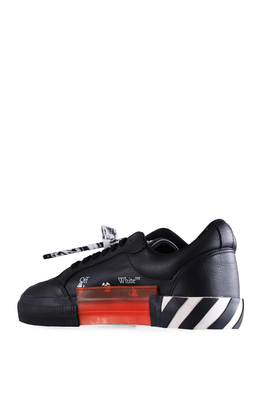 Zapatillas negras "Vulcanized" de cuero - IMG 0663