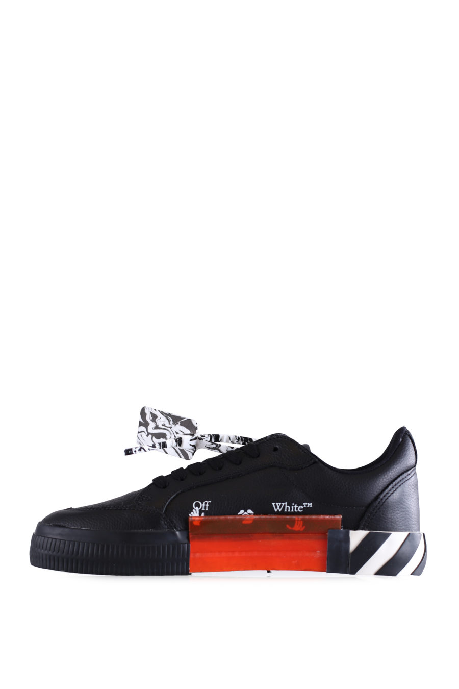 Zapatillas negras "Vulcanized" de cuero - IMG 0664