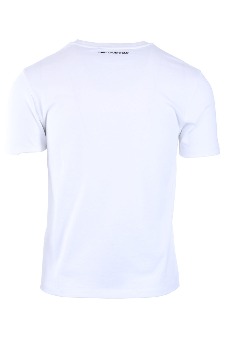 Camiseta unisex blanca con logo - IMG 9031