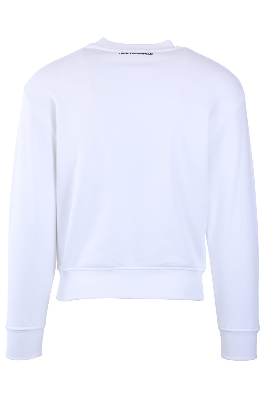 Sweat-shirt unisexe blanc avec logo - IMG 9044