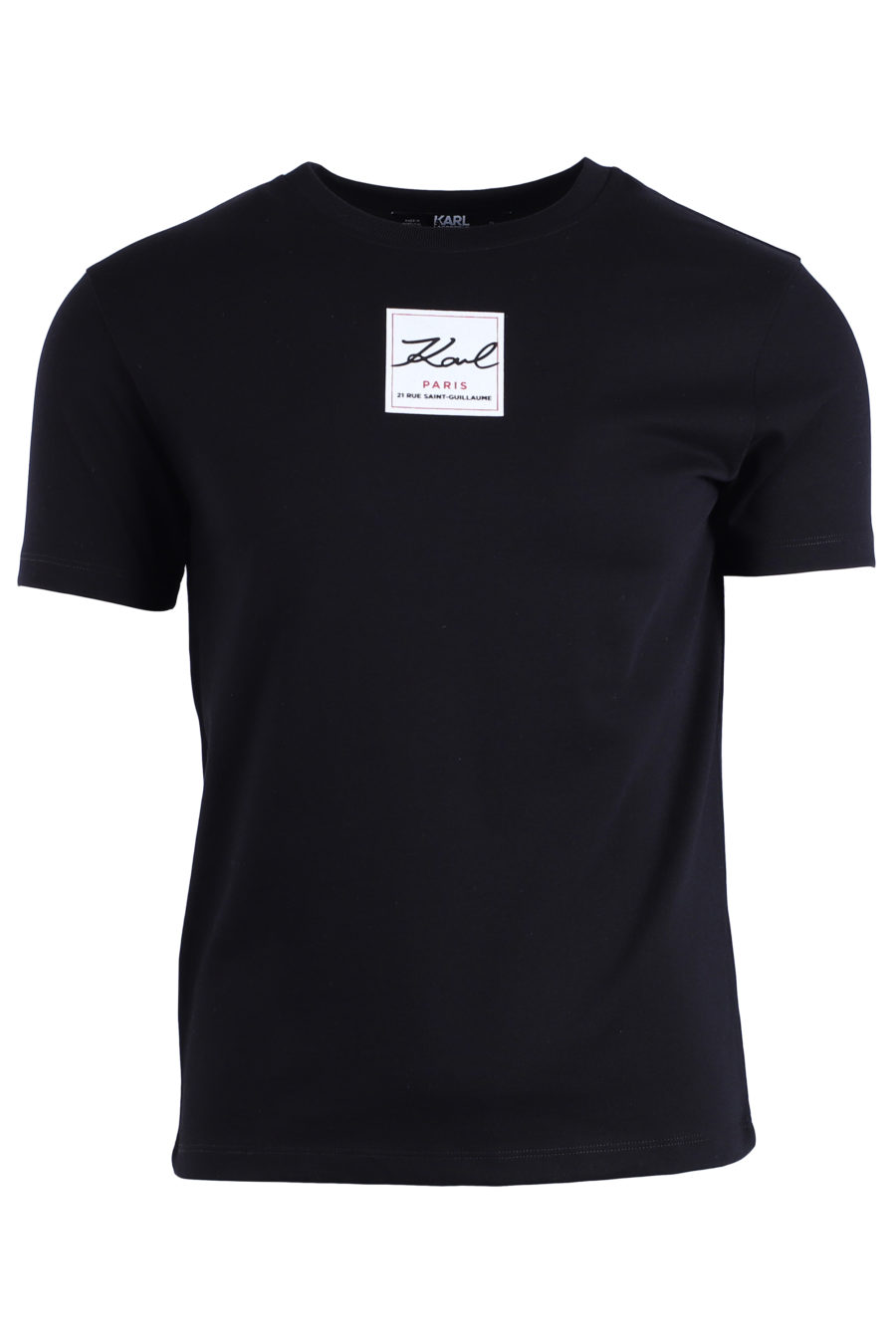 Camiseta unisex negra con logo - IMG 9058