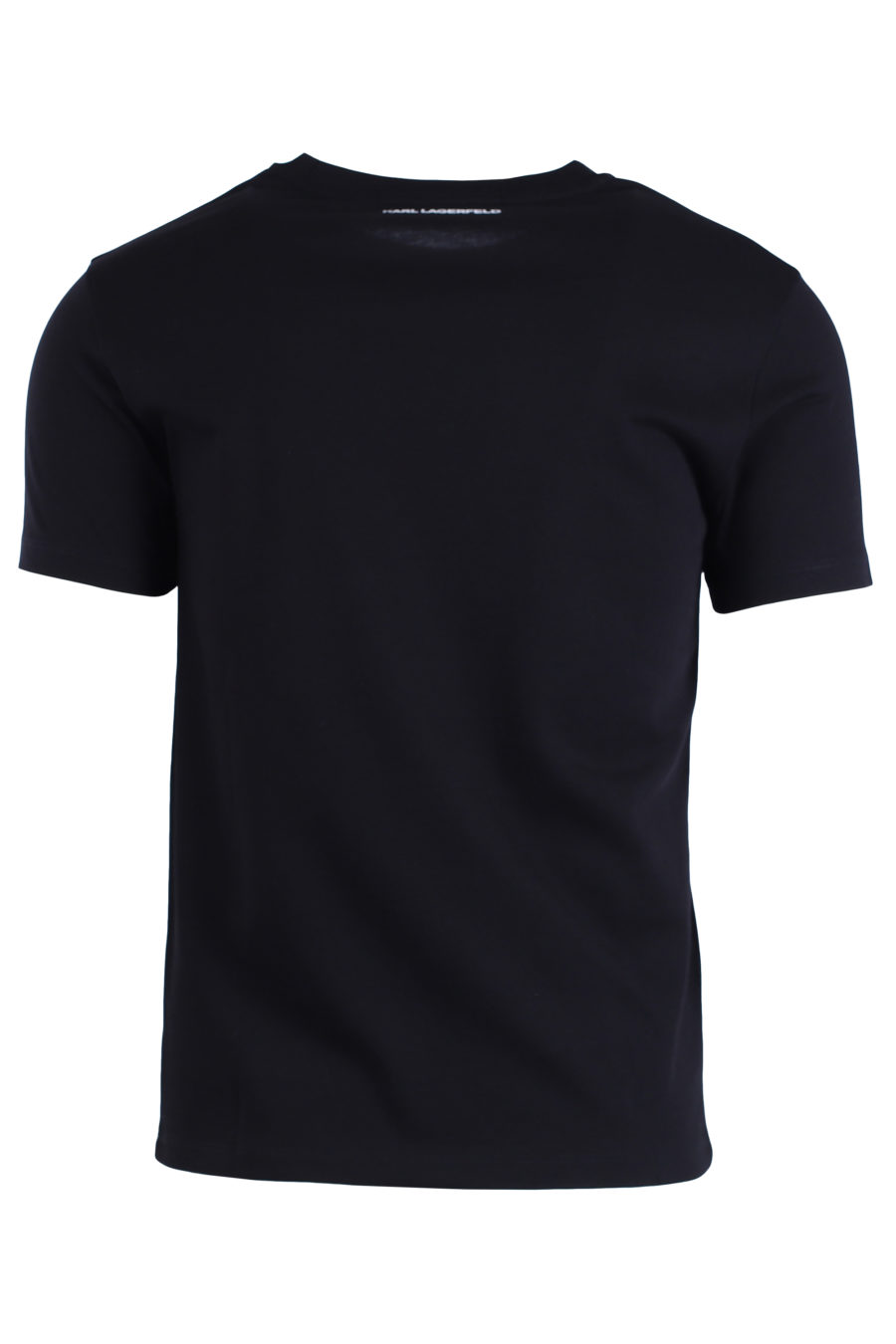 Camiseta unisex negra con logo - IMG 9059