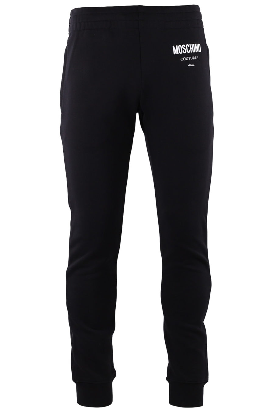 Pantalón de chándal negro con logo grande blanco - IMG 9194