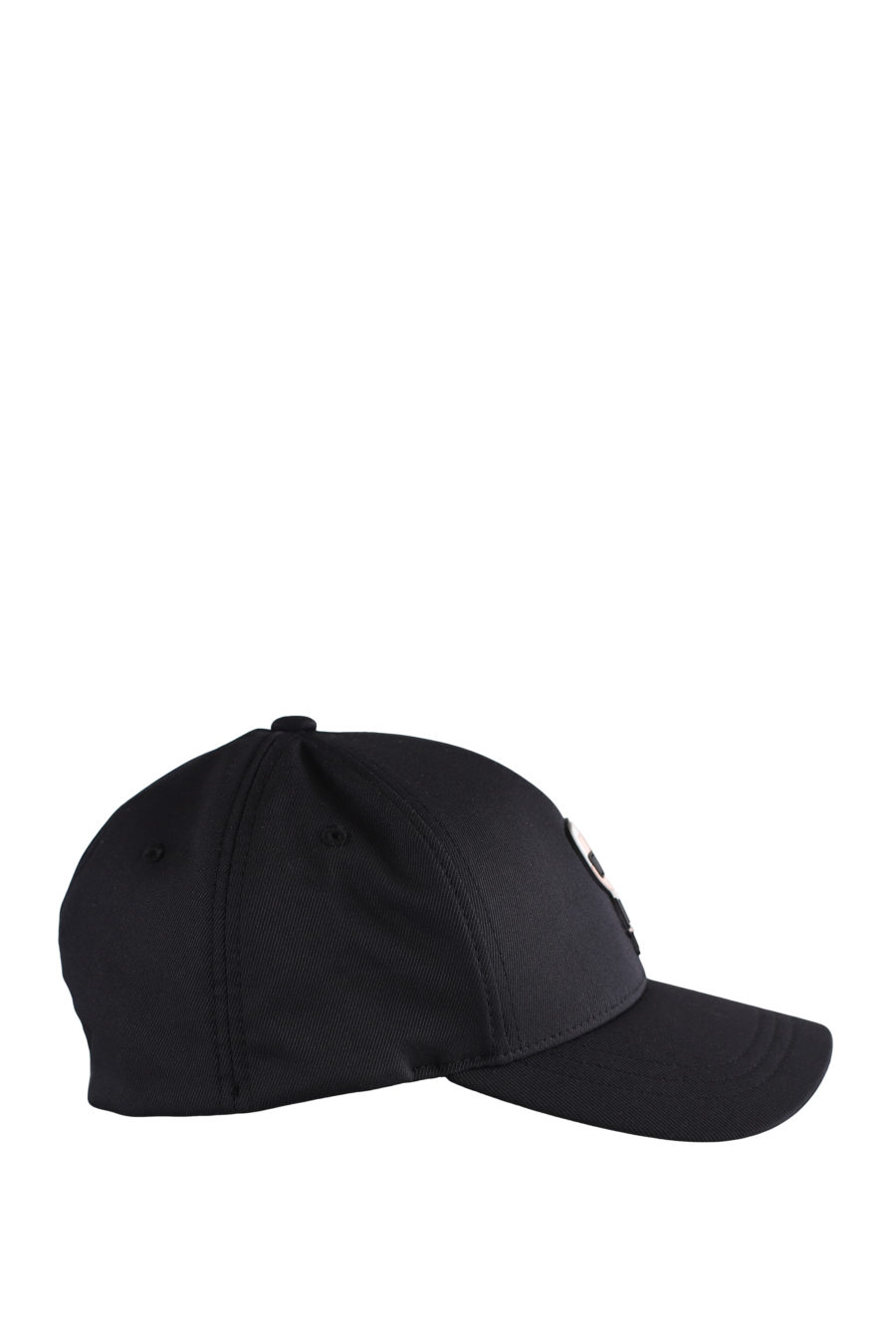 Gorra negra con logotipo engomado "Karl" - IMG 9592
