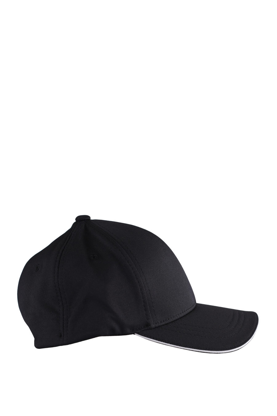 Black cap with white "Karl" logo - IMG 9595