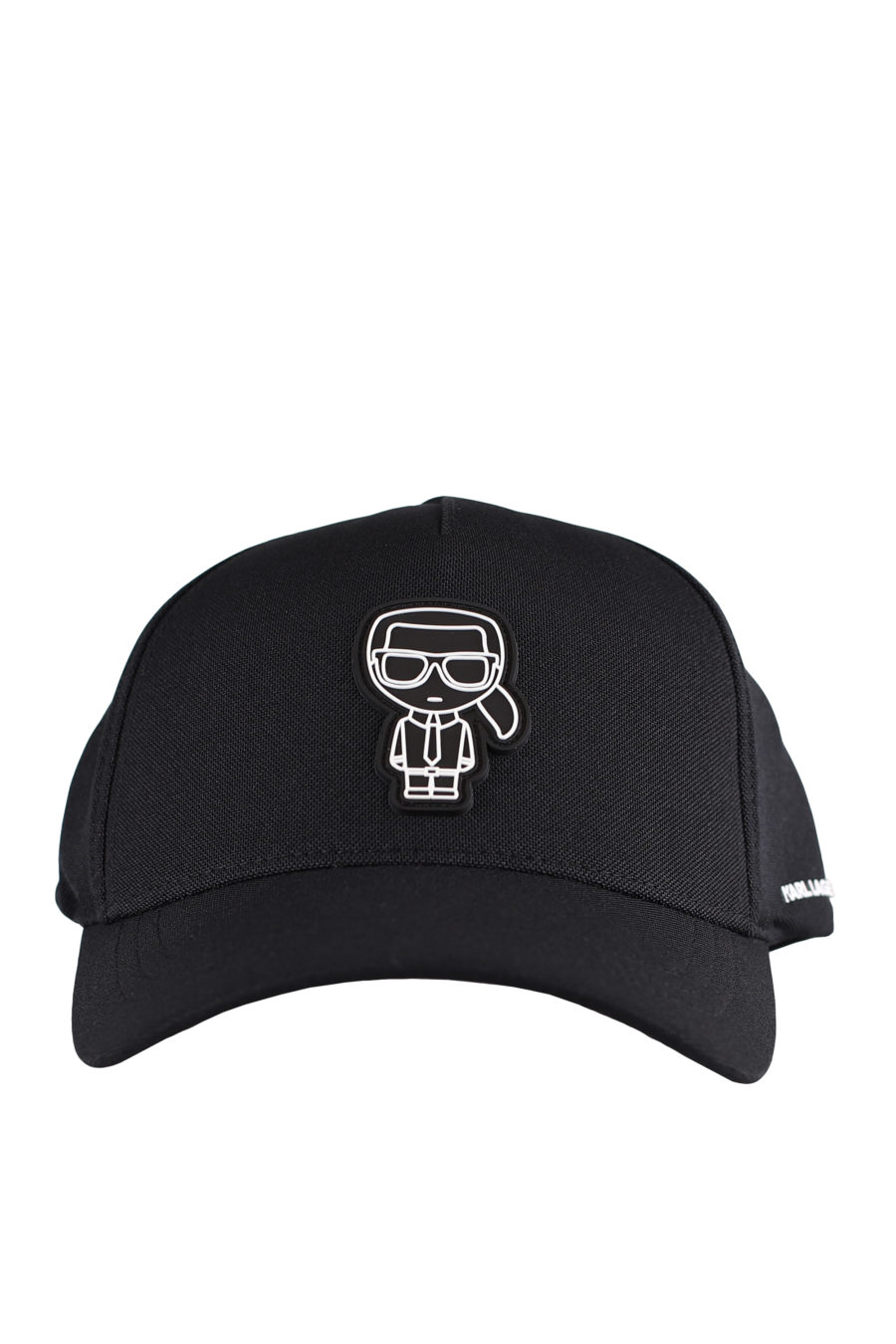 Gorra negra con "Karl" engomado en blanco - IMG 9601